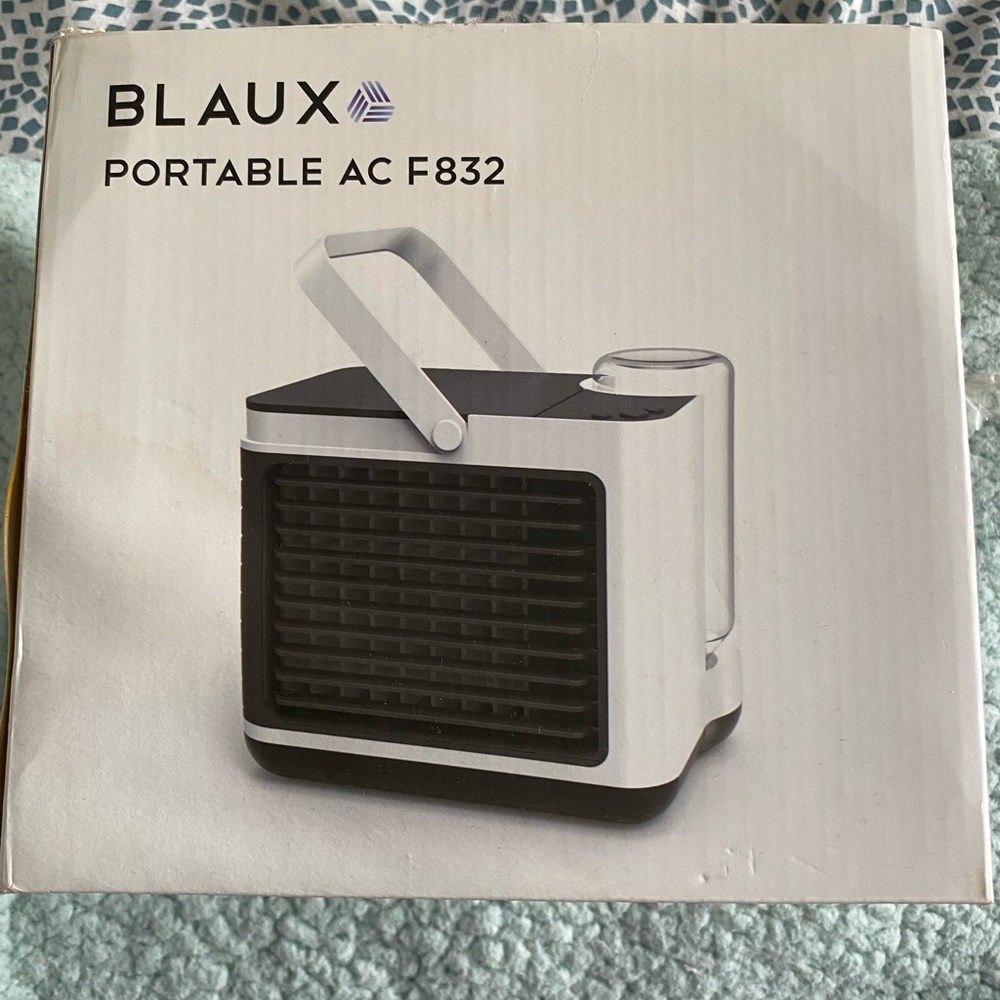 New Blaux portable AC comes with extra filter